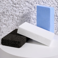 Пемза для педикюра, 10 &times; 6 см, в коробке, цвет МИКС