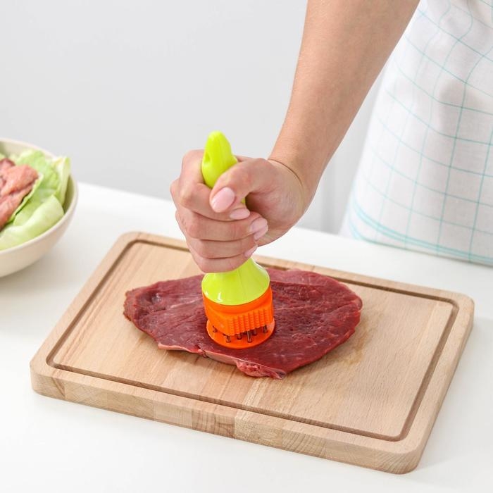 Тендерайзер для мяса Доляна &laquo;Космос&raquo;, 18,5 см, цвет МИКС