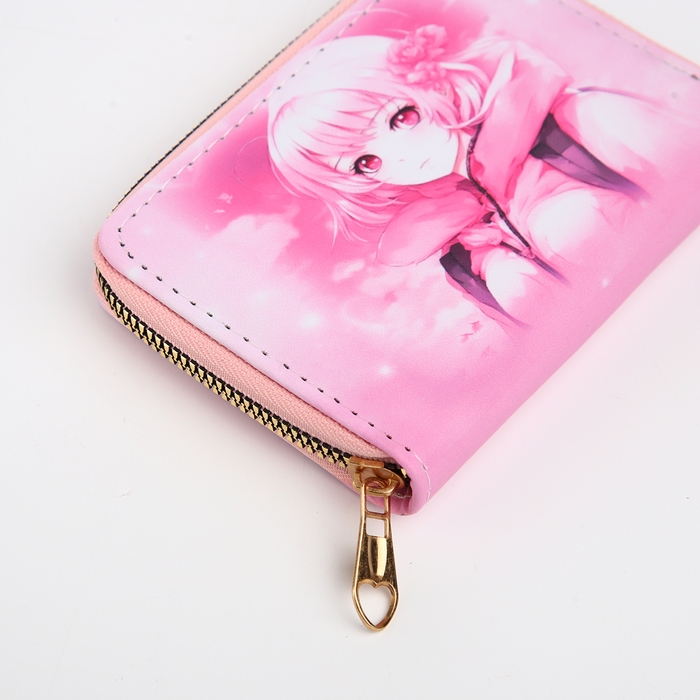Кошелёк детский на молнии &laquo;Выбражулька&raquo;, цвет розовый