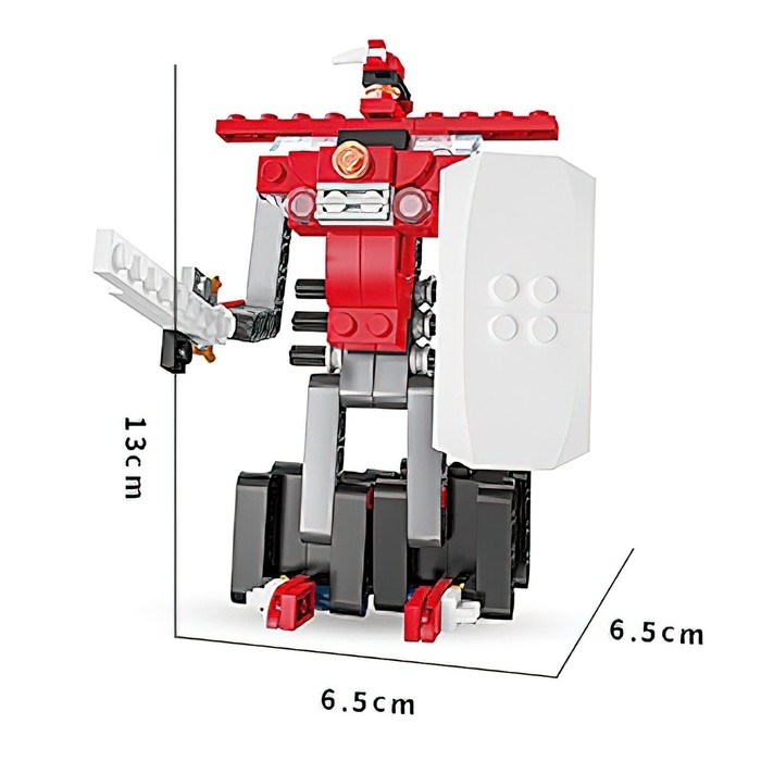 Конструктор инерционный &laquo;Внедорожник&raquo;, 2 варианта сборки, 139 деталей