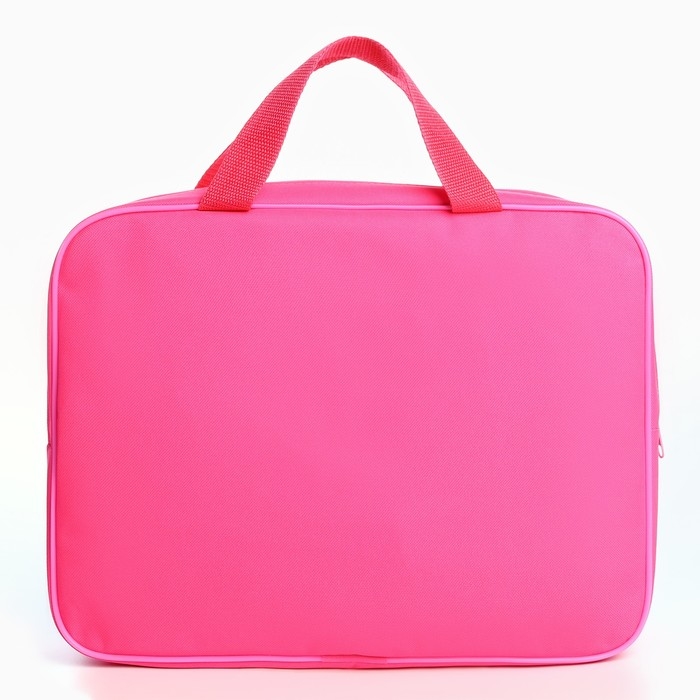 Папка для труда А4 на молнии текстиль 70мм 350 х 270 дев &laquo;1 сентября: Котики в корзинке&raquo;