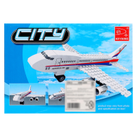 Конструктор &laquo;Пассажирский самолёт&raquo;, 78 деталей