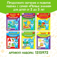 Обучающие книги «Полный годовой курс. Серия от 1 до 2 лет», 6 книг по 16 стр., в папке Обучающие книги «Полный годовой курс. Серия от 1 до 2 лет», 6 книг по 16 стр., в папке
