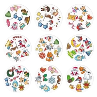 Новогодняя настольная игра «Новый год:Дуббль. Карнавал», 55 карт, 5+ Новогодняя настольная игра «Новый год:Дуббль. Карнавал», 55 карт, 5+