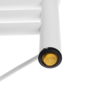 Полотенцесушитель электрический ZEIN PE-08 "Богема", 500х600 мм, 8 перекладин, белый