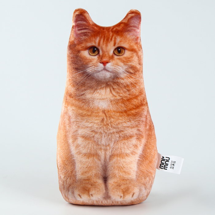 Игрушка-антистресс &laquo;Рыжий кот&raquo;, 19х28 см