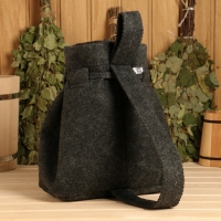 Набор для бани 4 предмета "Набор для выживания в бане" шапка, коврик, рукавица, портфель Набор для бани 4 предмета "Набор для выживания в бане" шапка, коврик, рукавица, портфель