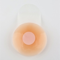 Стикини многоразовые, с подтяжкой, d = 6,5 см, цвет бежевый