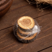 Набор спилов дуба 3шт 3х5х1см