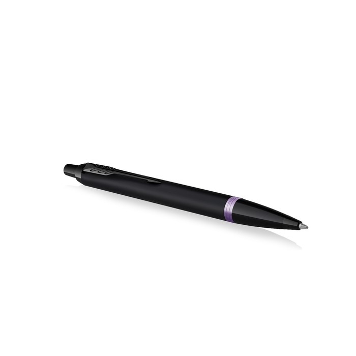 Ручка шариковая Parker Im Professionals Amethyst Purple, черно-фиол, подар/уп 2172951