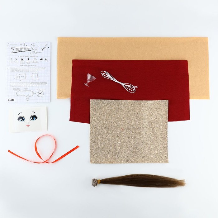 Набор для шитья. Интерьерная кукла своими руками &laquo;Лорен&raquo;, 30 см