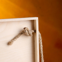 Подарочный ящик 34&times;21.5&times;10.5 см деревянный 3 отдела, с закрывающейся крышкой, без покраски