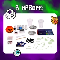 Набор для опытов «Мир ужасов» Набор для опытов «Мир ужасов»