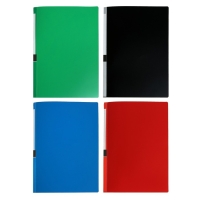 Папка А4, 80 прозрачных файлов, 400 мкм, МИКС Папка А4, 80 прозрачных файлов, 400 мкм, МИКС