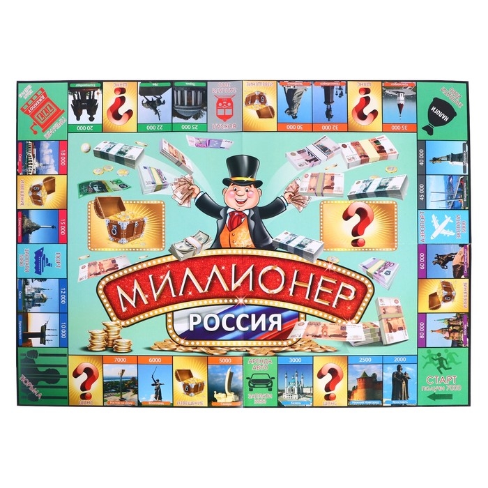 Настольная игра &laquo;Миллионер Россия&raquo;