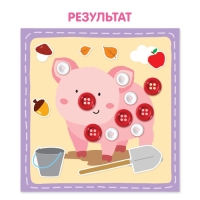 Аппликации пуговицами «На ферме», 12 стр. Аппликации пуговицами «На ферме», 12 стр.