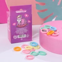 Резинки для волос &laquo;Махрушка&raquo;, лама, 50 шт.