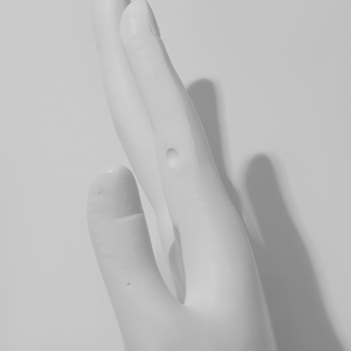 Подставка для украшений «Рука» 9×12×22, цвет белый Подставка для украшений «Рука» 9×12×22, цвет белый