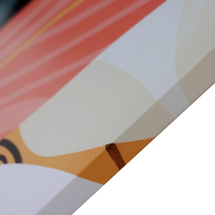 Картина на холсте Картина на холсте "Абстракция.Листья" 50*70 см