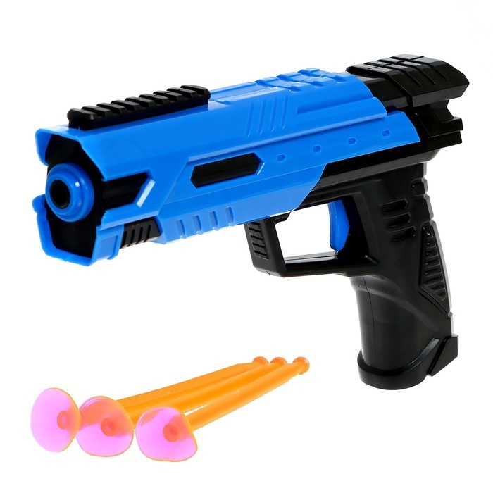 Пистолет «Вектор», стреляет присосками, МИКС Пистолет «Вектор», стреляет присосками, МИКС