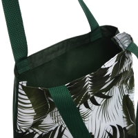 Шопер «Тропики» 35х0.5х40 см, отдел без молнии, без подклада, зеленый Шопер «Тропики» 35х0.5х40 см, отдел без молнии, без подклада, зеленый