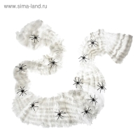 Прикол &laquo;Паутина&raquo;, 60 г, 12 пауков