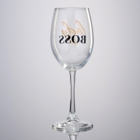 Бокал для вина на День матери &laquo;Lady boss&raquo;, 360 мл