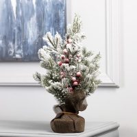 Фигура светодиодная «Зимняя хвоя» 35 x 27 x 27 см, 20 LED, батарейки AG13x3 (в комплекте), свечение тёплое белое Фигура светодиодная «Зимняя хвоя» 35 x 27 x 27 см, 20 LED, батарейки AG13x3 (в комплекте), свечение тёплое белое