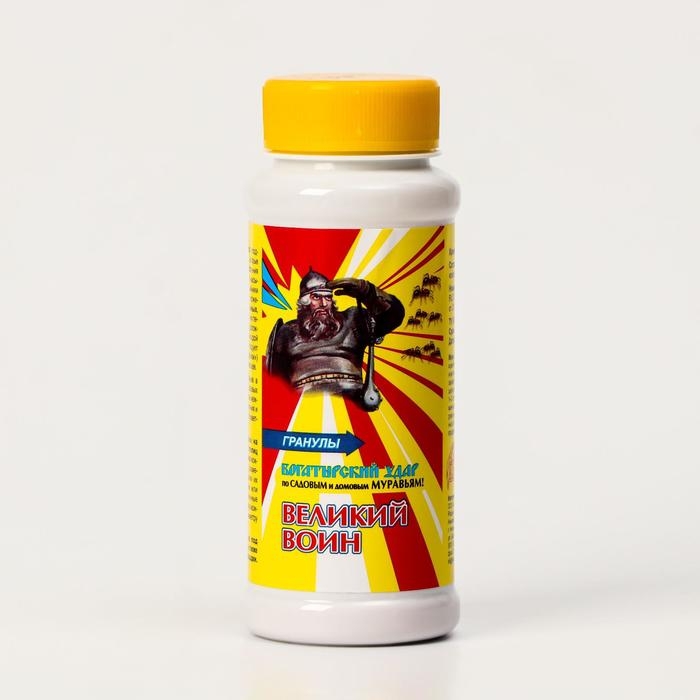 Гранулы от муравьев Великий Воин, 150 г Гранулы от муравьев Великий Воин, 150 г