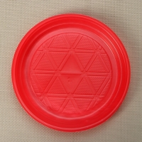 Набор пластиковой одноразовой посуды на 3 персоны Не ЗАБЫЛИ! &laquo;Светофор&raquo;, цвет МИКС