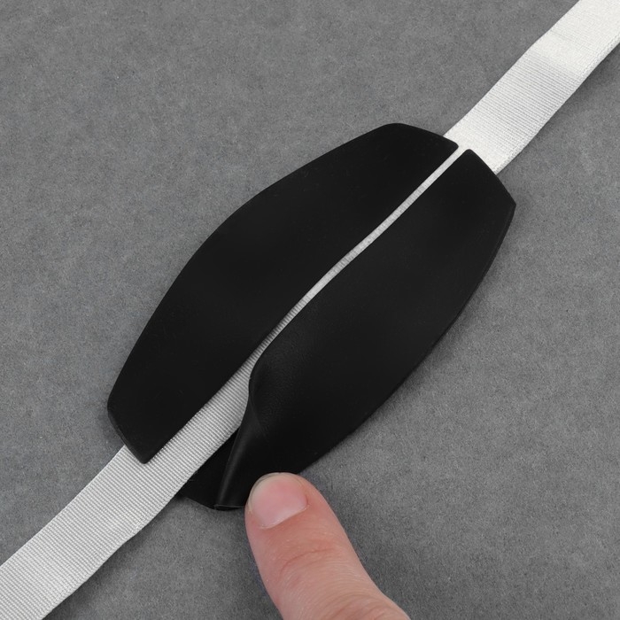 Подкладки под бретели, 9 &times; 5 см, цвет чёрный