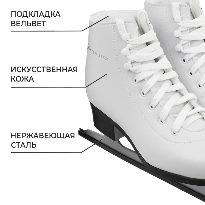 Коньки фигурные Winter Star Basic, р. 36