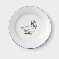 Сервиз фарфоровый столовый &laquo;Гуси&raquo;, 48 предметов