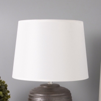 Настольная лампа "Жосефина" 1х15Вт Е14 серебро 25х25х36см