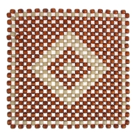 Накидка массажер TORSO на сиденье 42&times;42 см, дерево, микс