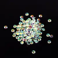 Стразы для декора, 2 мм, голографические