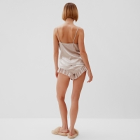 Комплект (топ, шорты) женский MINAKU: Home collection цвет бежевый, р-р 48