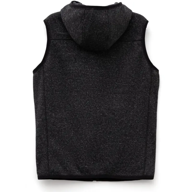 Жилет с капюшоном унисекс Gotland, черный, размер XXL