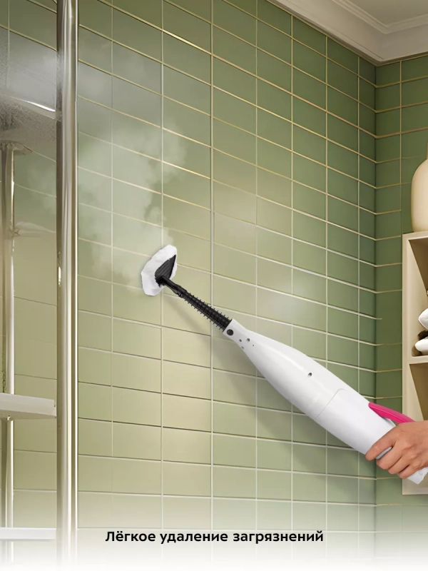 Паровая швабра и пароочиститель КТ-1096 (2 в 1) - 1300 Вт