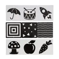 Набор картонных книжек-гармошек "Смотри, малыш!", 6 шт.