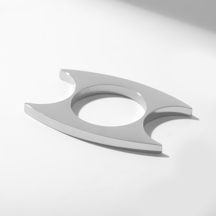 Кольцо «Кастет», цвет серебро, 18 размер Кольцо «Кастет», цвет серебро, 18 размер