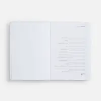 Ежедневник Nebraska, недатированный, белый