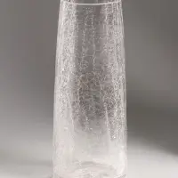 Ваза стекло настольная "Паутинка" классик, 25х10 см, прозрачный