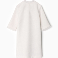 Платье нарядное детское MINAKU: PartyDress, цвет белый, рост 122 см