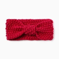 Повязка вязаная для девочки Крошка Я, р-р 17 см, розовый Повязка вязаная для девочки Крошка Я, р-р 17 см, розовый