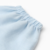 Шорты детские, MINAKU, цвет голубой, рост 122 см