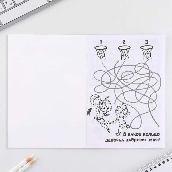 Набор: смешбук А5, 8 листов и восковые мелки &laquo;Мечта принцессы&raquo;