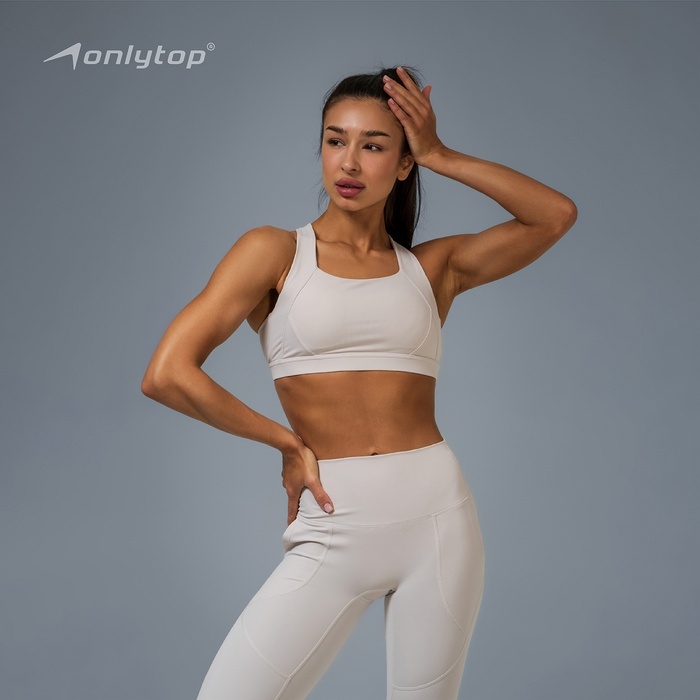 Топ спортивный Comfort, р-р L, цвет серый Топ спортивный Comfort, р-р L, цвет серый