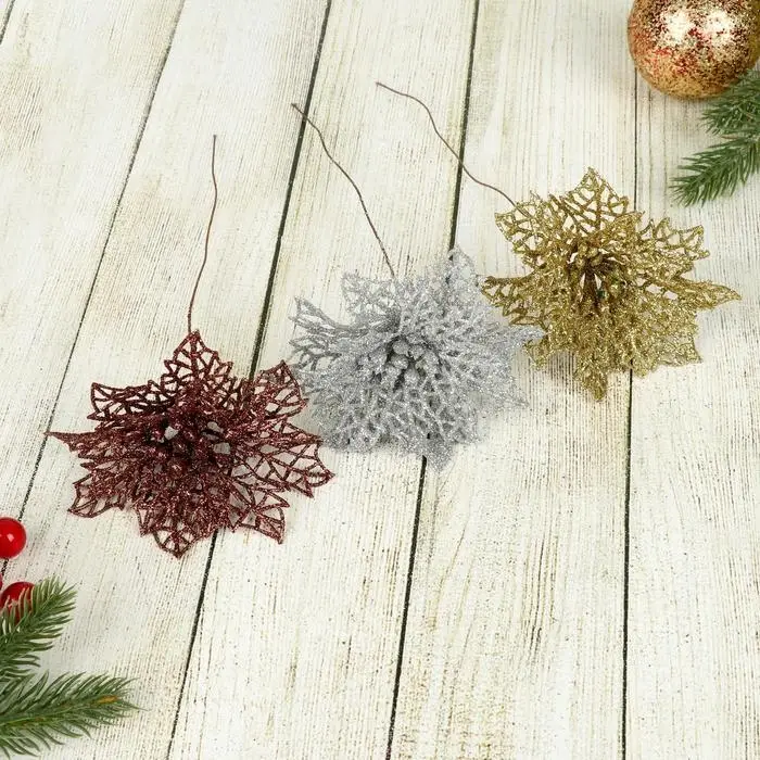 Цветы искусственные &laquo;Перелив&raquo;, цветок-сетка, 10&times;20 см, МИКС