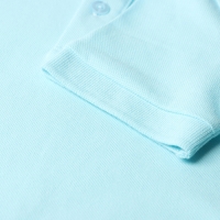 Футболка детская поло MINAKU: Basic line цвет голубой, рост 116